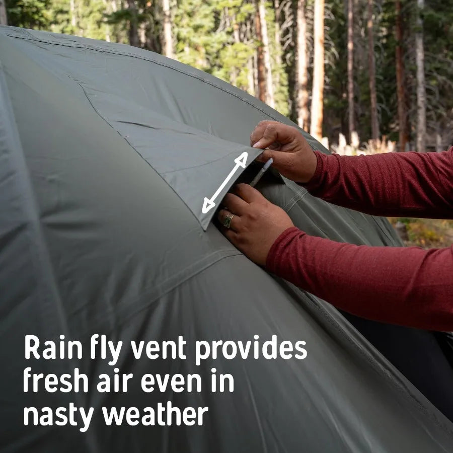 Daydreamer 4P + 6P Camping Tent with Blackout Fabric for Enhanced Privacy and Sleep Quality Interior Light Diffusing Gear Loft