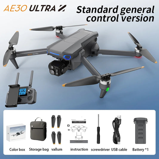AE30 8K HD camera Drone Profesional 360° radar avoidance Brushless Motor Return Dron 5G FPV GPS RC Quadcopter Contro