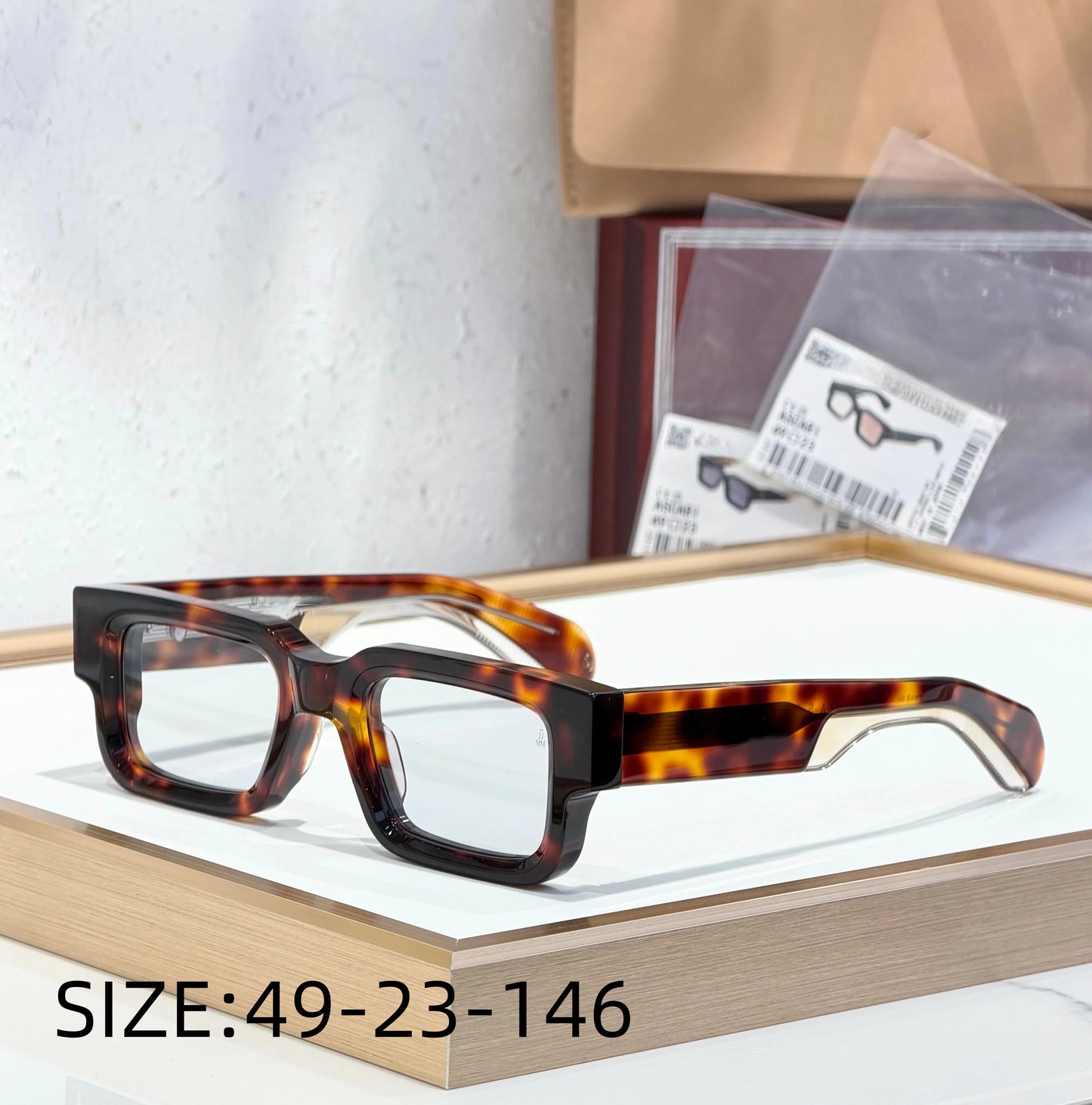 JMM ASCARI Classic Bestseller 10mm Thick Acetate Luxury Brand Handmade High Quality Sunglasses UV400 Outdoor Eyewear for Men and