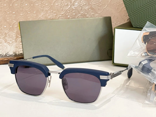 Top High Quality Sunglasses for Men and Women HUBBLE SIZE 140-152 Style UV400 Retro Fashion Special Design Sun Glasses with box