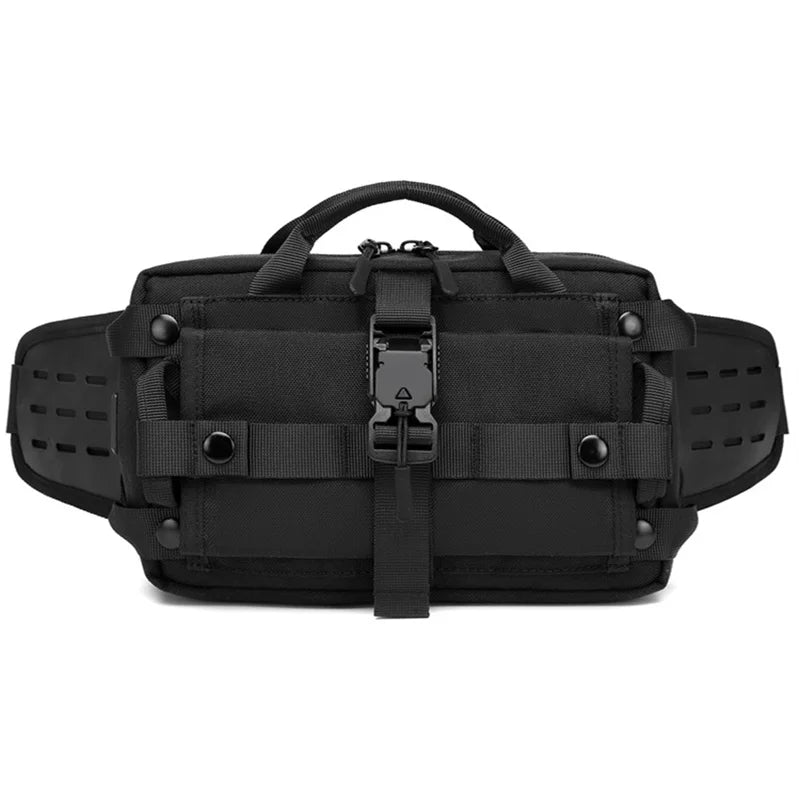 OZUKO Tactical  belt bag Waist Bag Sports Chest Pack Waterproof Shoulder Belt Bag EDC Crossbody Bags for Hunting Camping Hiking