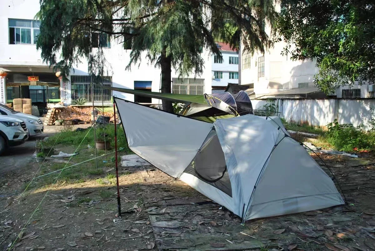 Ultralight Camping Tents with Carry , Light Weight, 2 Person, Backpacking, 1.5kg Barracas de camping Camp shower Life tent Cot