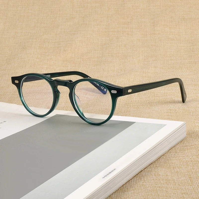 Vintage Optical Glasses Frame OV5186 Eyeglasses Gregory Peck OV 5186 Reading Glasses Women and Men Eyewear Frames