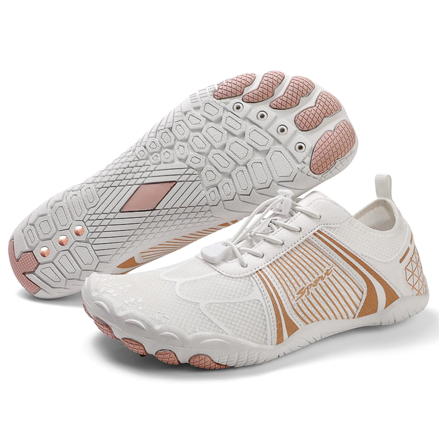 Grounding Shoes Breathable Barefoot Shoes Copper Grounded Hiking Shoes with Copper for Men and Women