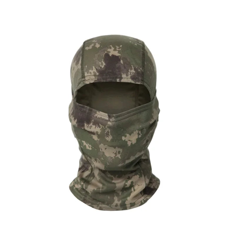 Tactical Camouflage Balaclava Full Face Mask Outdoor Hat Motorcycle Hunting Bike Cycling Bandana Neck Gaiter Ski Hiking Scarf