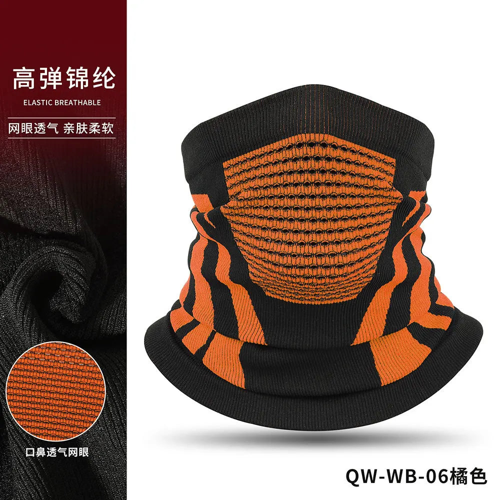 Thermal Face Bandana Mask Cover Neck Warmer Gaiter Bicycle Cycling Ski Tube Scarf Hiking Breathable Masks Print Women Men Winter