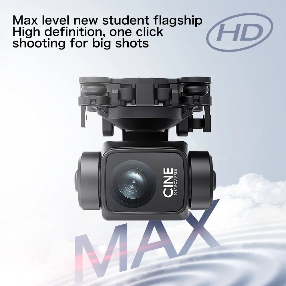 2025S-X1 MAX GPS Drone 4K Professional HD Camera 3-Axis Gimbal 5G Digital image transmission Large Screen FPV Dron RC Quadcopter