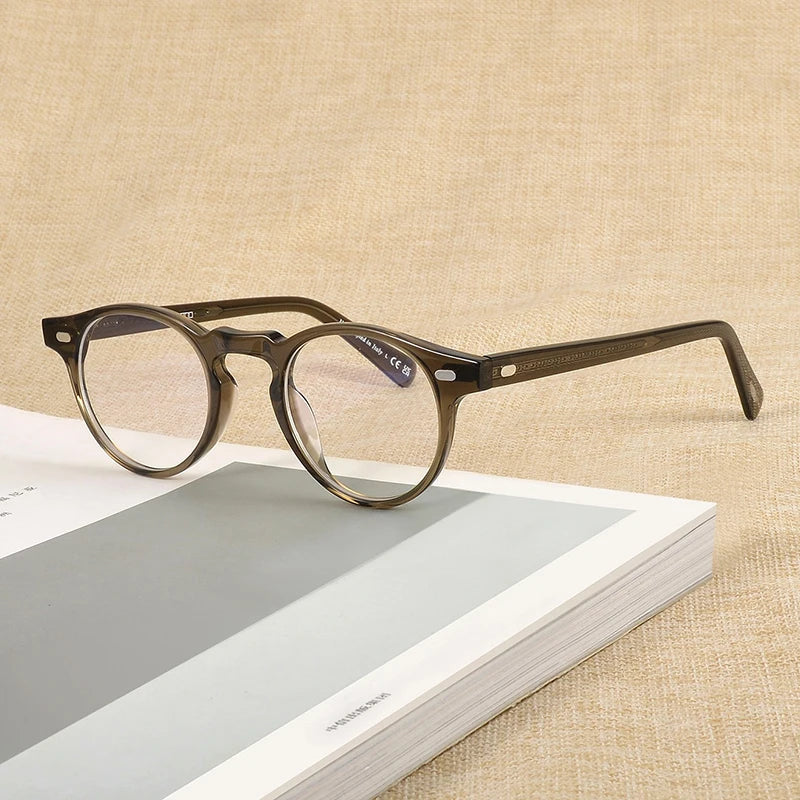 Vintage Optical Glasses Frame OV5186 Eyeglasses Gregory Peck OV 5186 Reading Glasses Women and Men Eyewear Frames