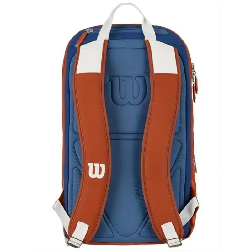 French Open Collaboration Tennis Bag Large Capacity Backpack for Unisex Casual Outdoor Sports Fitness Bag Badminton Backpack