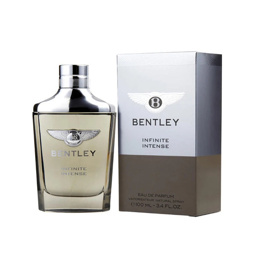Bentley Infinite Intense  men Eau De Parfum Spray 3.4 oz   Spicy woody notes Long-lasting fragrance