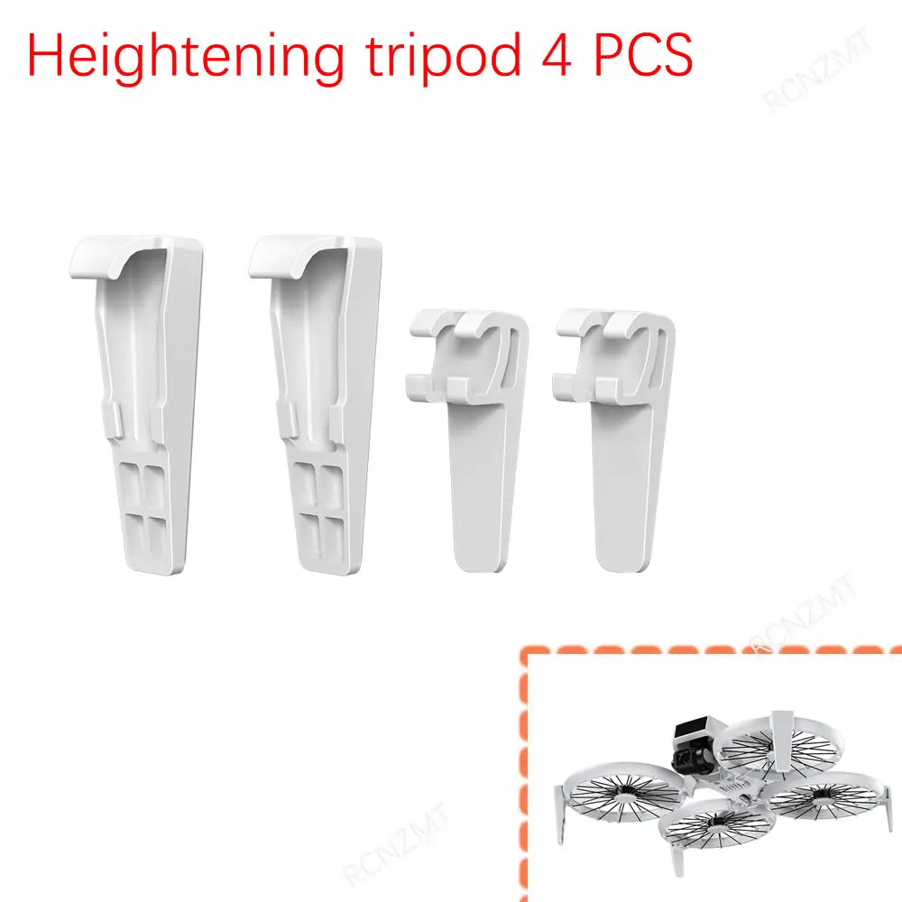Accessories Kit for DJI Flip Landing Gear Lens Cap Propeller Guard Cage Holder Filter RC 2 Controller Silicone Case bag