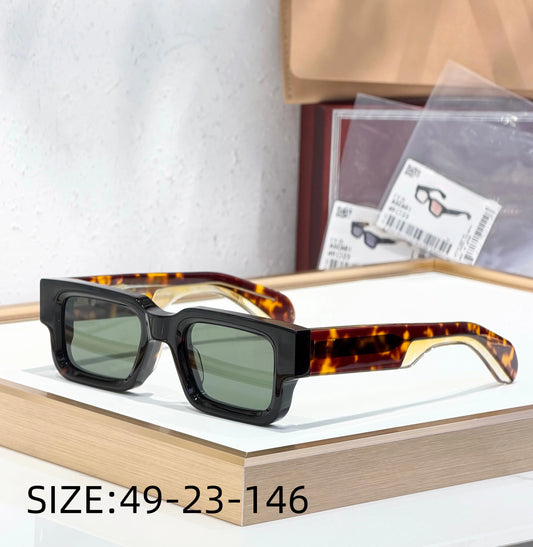 JMM ASCARI Classic Bestseller 10mm Thick Acetate Luxury Brand Handmade High Quality Sunglasses UV400 Outdoor Eyewear for Men and