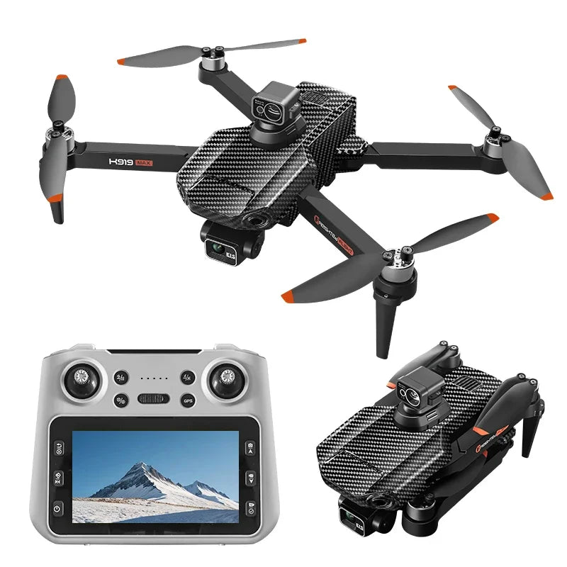 K919 MAX GPS Drone 4K Professional HD Dual Camera 5G Wifi 360° Obstacle Avoidance Brushless Foldable Quadcopter RC Drone