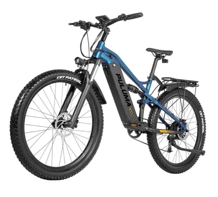 2024 latest full suspension electric mountain bike, off-road electric bicycle, 1000W, 48V, 20Ah, 27.5*2.8,electric bicycle