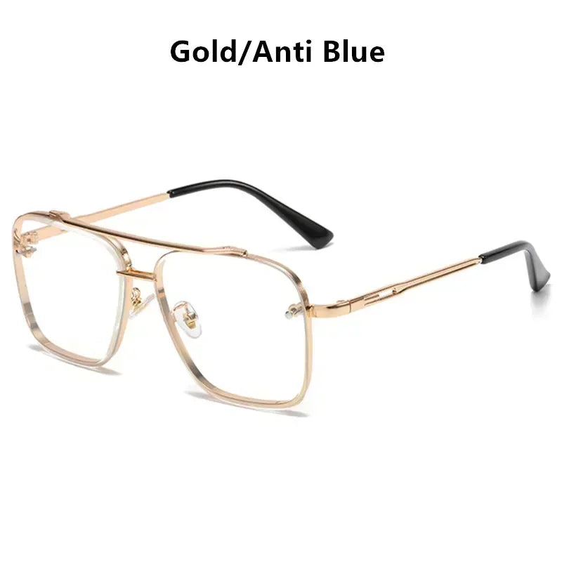 2025 Fashion Square Luxury Design Sunglasses Men Women Flight Seven Rock Mach Six Style Gradient Pilot Sunglasses Oculos De Sol
