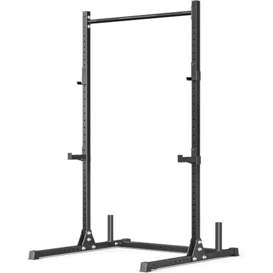 Squat Rack Power Rack for Home Gym Use in Weightlifting Bodybuilding and Strength Training with 800lb Weight Capacity for Safe