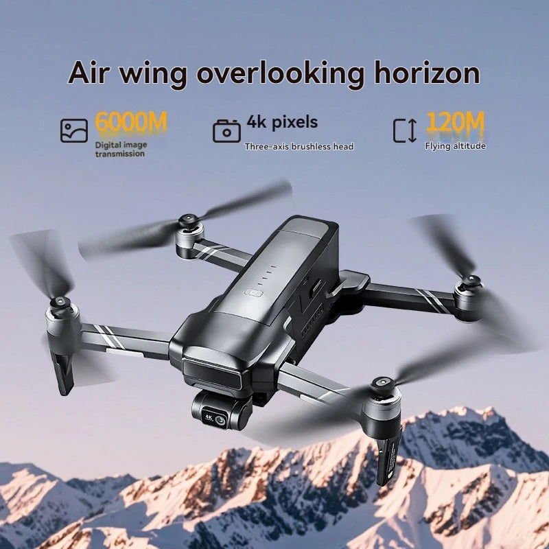F22 S3 PRO Professional Drone With 4K EIS Camera GPS 6KM 3-axis Gimbal 40Mins 120M FPV Obstacle Avoidance Blussless RC Dron