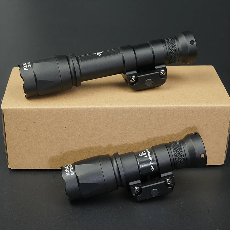 Tactical M600C M600B M300C M300B Scout Light Rifle Flashlight LED Hunting Lamp with Momentary Pressure Pad Switch