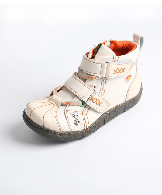 TMA EYES Women's Ankle Boots Spring Autumn Wash PU Leather Fashion Footwear for Ladies