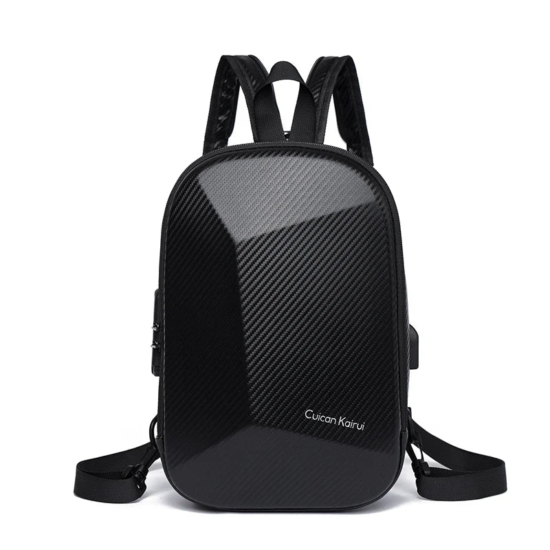 Men's Chest Bag New Fashion Trend Men's Shoulder Backpack Casual Crossbody Bag Male Street Fashion Brand Personality Youth Bag