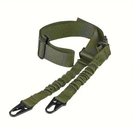 Premium 130g Two-Point Rifle Sling - Adjustable Tactical Gun Sling for Hunting, Shooting, Outdoor & Military Use, Durable & Comf