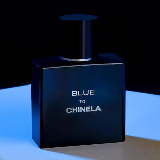 Blue men's perfume, lasting fragrance, charm, man's taste, cologne, fresh for students