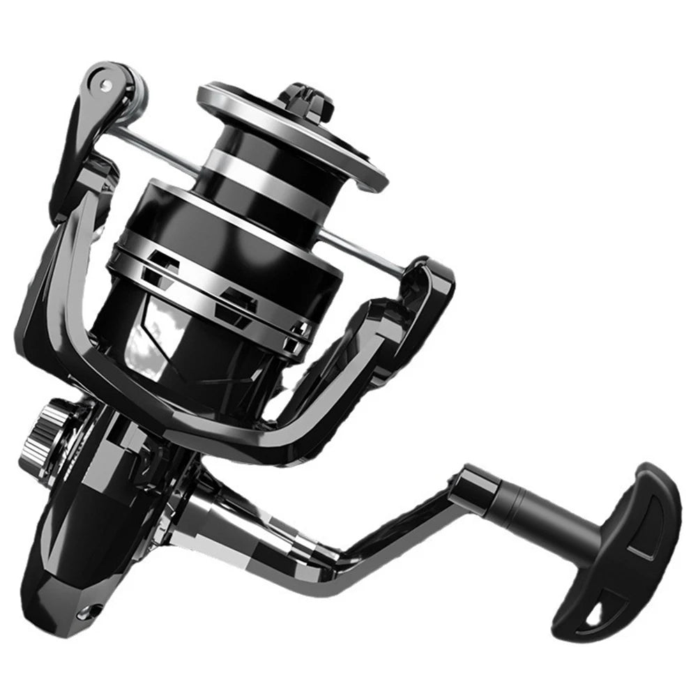 Spinning Reel Full Metal Body Fishing Reel 12kg Max Drag All Purpose Fishing Spinning Reel for Saltwater and Freshwater Fishing