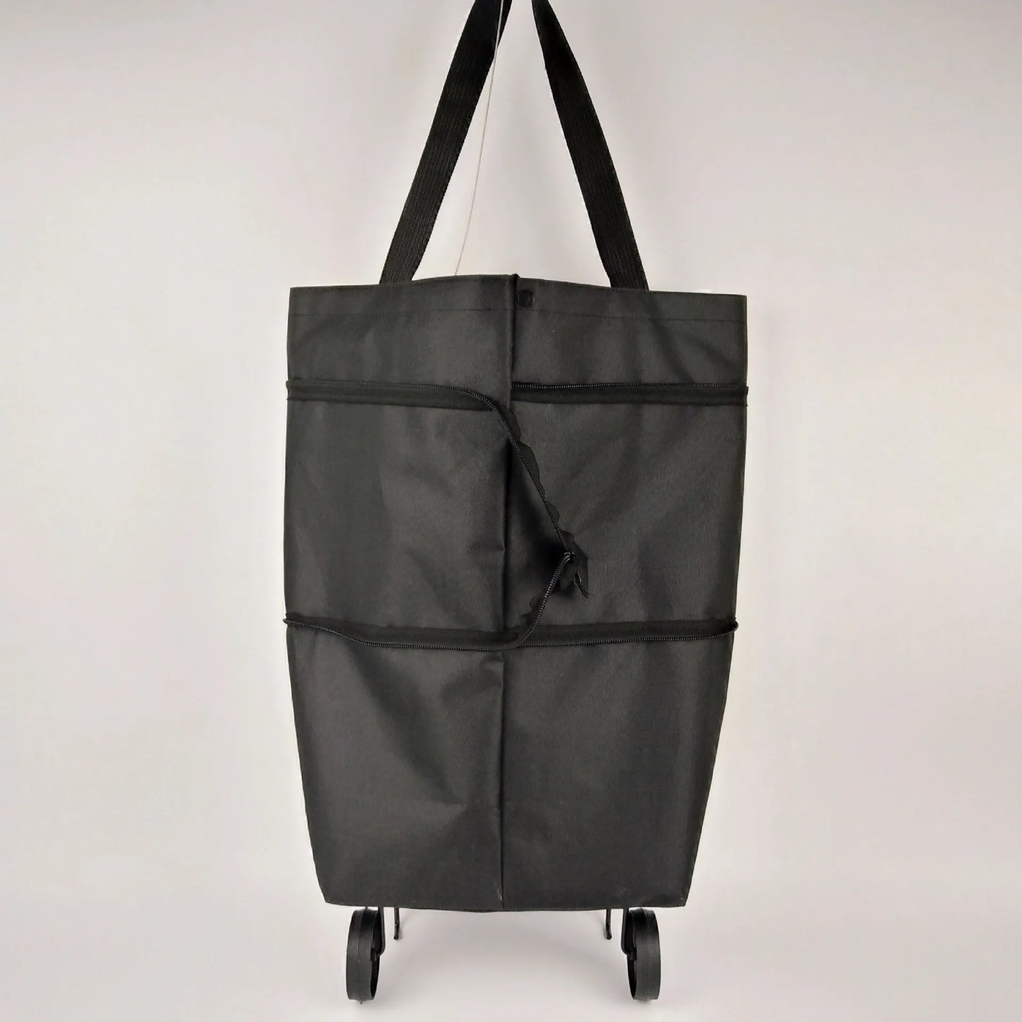 Convenient Folding Portable Wheels Handbag Waterproof Supermarket Shopping Trolley Weight 25 Kg