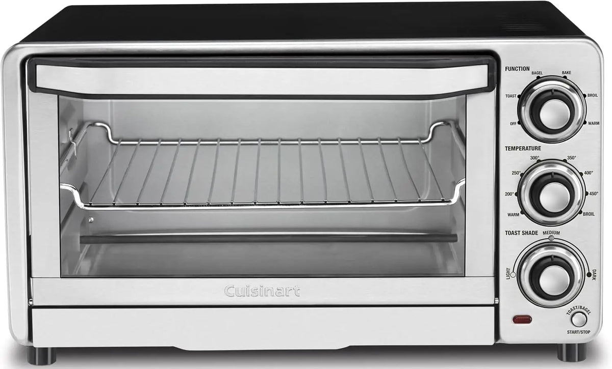 Custom Classic Toaster Oven Broiler, 1800 Watt Countertop Toaster Oven to Bake, Broil, and Toast, Non-Stick Interior,