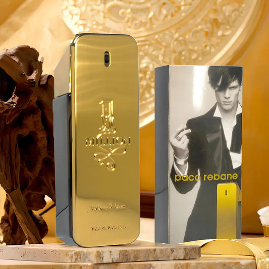 100ML Million Gold Men's Perfume Long Lasting Strong Men's Strong Spicy Pheromone Cologne Body Spray  Perfumes Parfum Homme