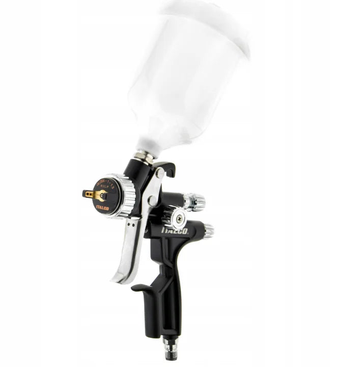ITALCO gloss 1 L.V.M.P SPRAY GUN 1.3 tip 600ml cup