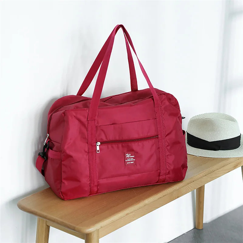 Travel Luggage Bag Large Capacity Multifunctional Adjustable Pull Rod Lightweight Business Trips Short Distance Clothing Storage