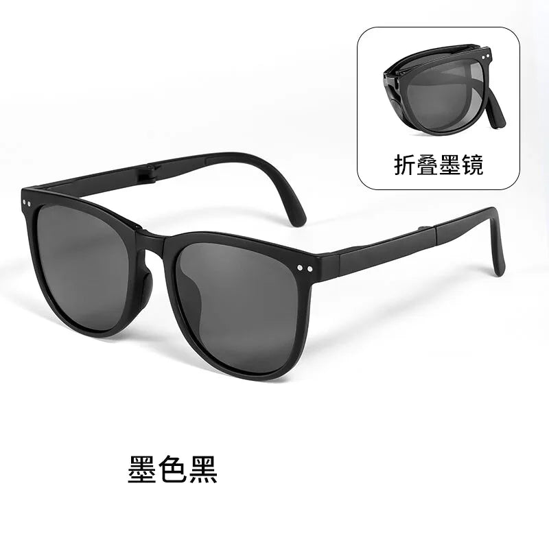 Folding sunglasses, portable, ultra light sun protection, UV protection, sunglasses for both men and women2027