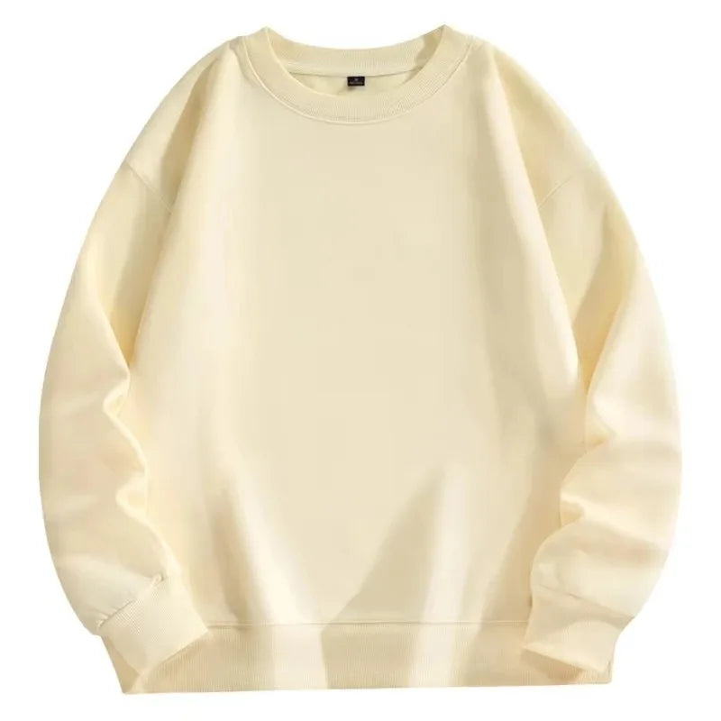 Men's Outdoor Sports Long-sleeved Sweatshirt Autumn and Winter Hot-selling Simple and Comfortable Unisex Crew Neck Top