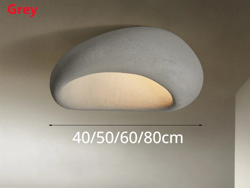 Nordic Minimalist Wabi Sabi Wind Ceiling Light Hanging Lamp Living Room Restaurant Caf É Home Decoration Bedroom Lighting