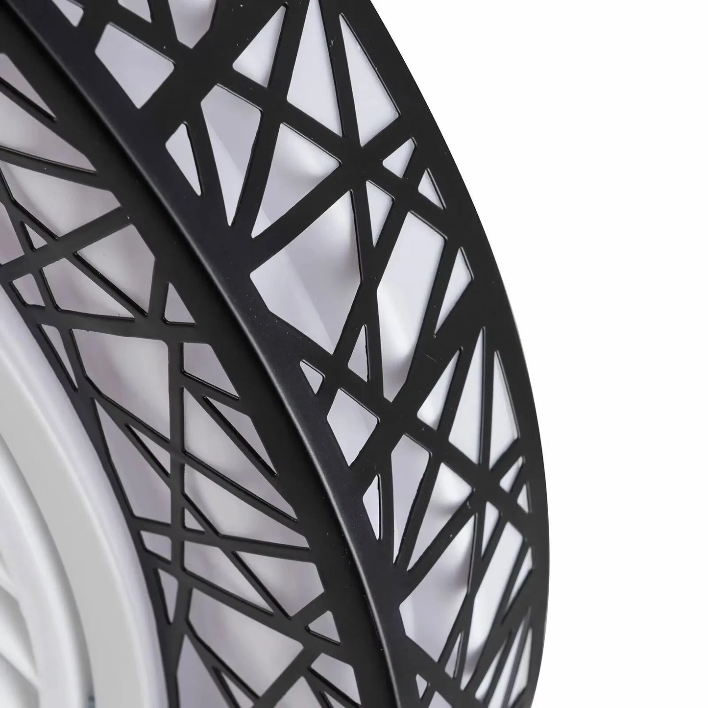 23 Inch LED Dimmable Ceiling Fan Light with Remote Control 3 Speed 3 Color Temperature Low Noise for Bedroom Living Room