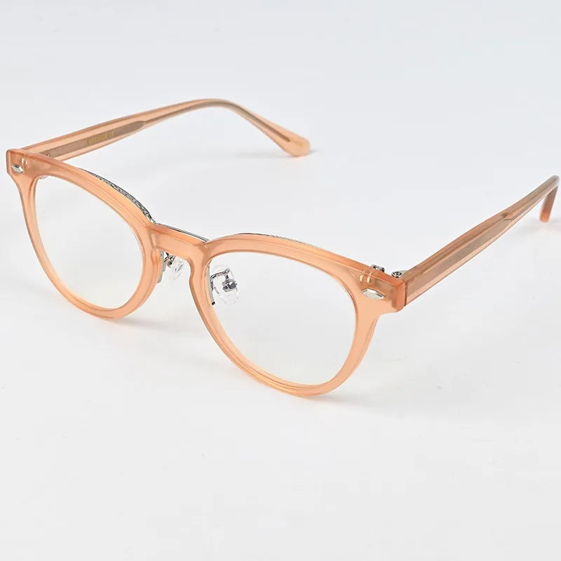 Trendy Flip Up Eyeglasses Frames Fashion Men Women Blue Light Blocking Glasses