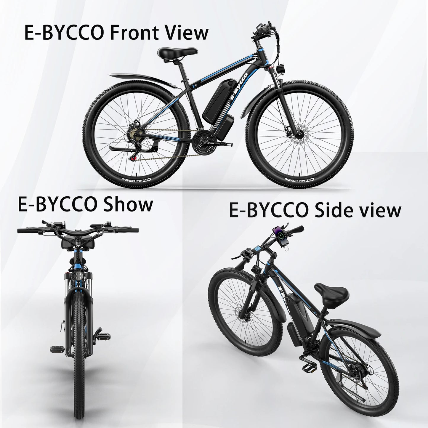 29 Inch Adult Commuter Electric Bike,750W Peak 1000W Motor 48V 17.5AH Removable Battery ,top speed of 34MPH 21-Speed E-Bike