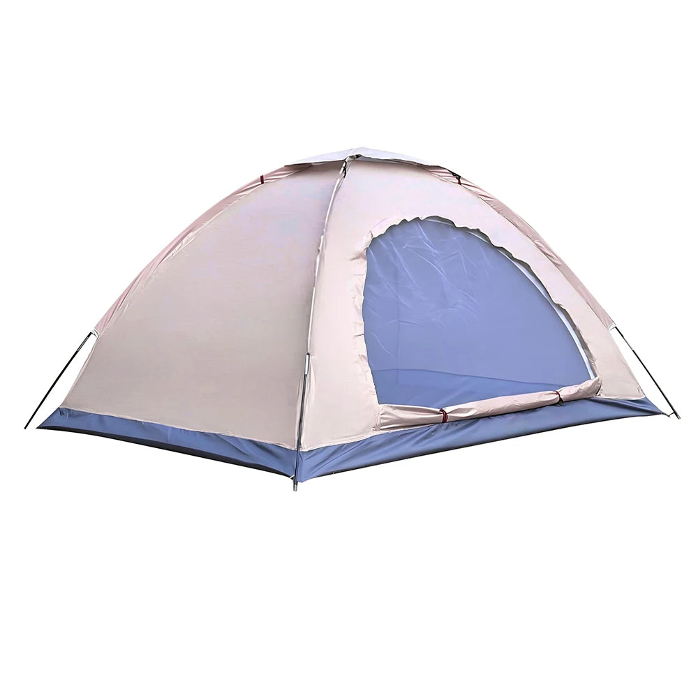 Sightseeing Tents for 2 Person, Outdoor Lightweight Camping Tent for Park, Hiking, Good Breathability Single Layer Tent