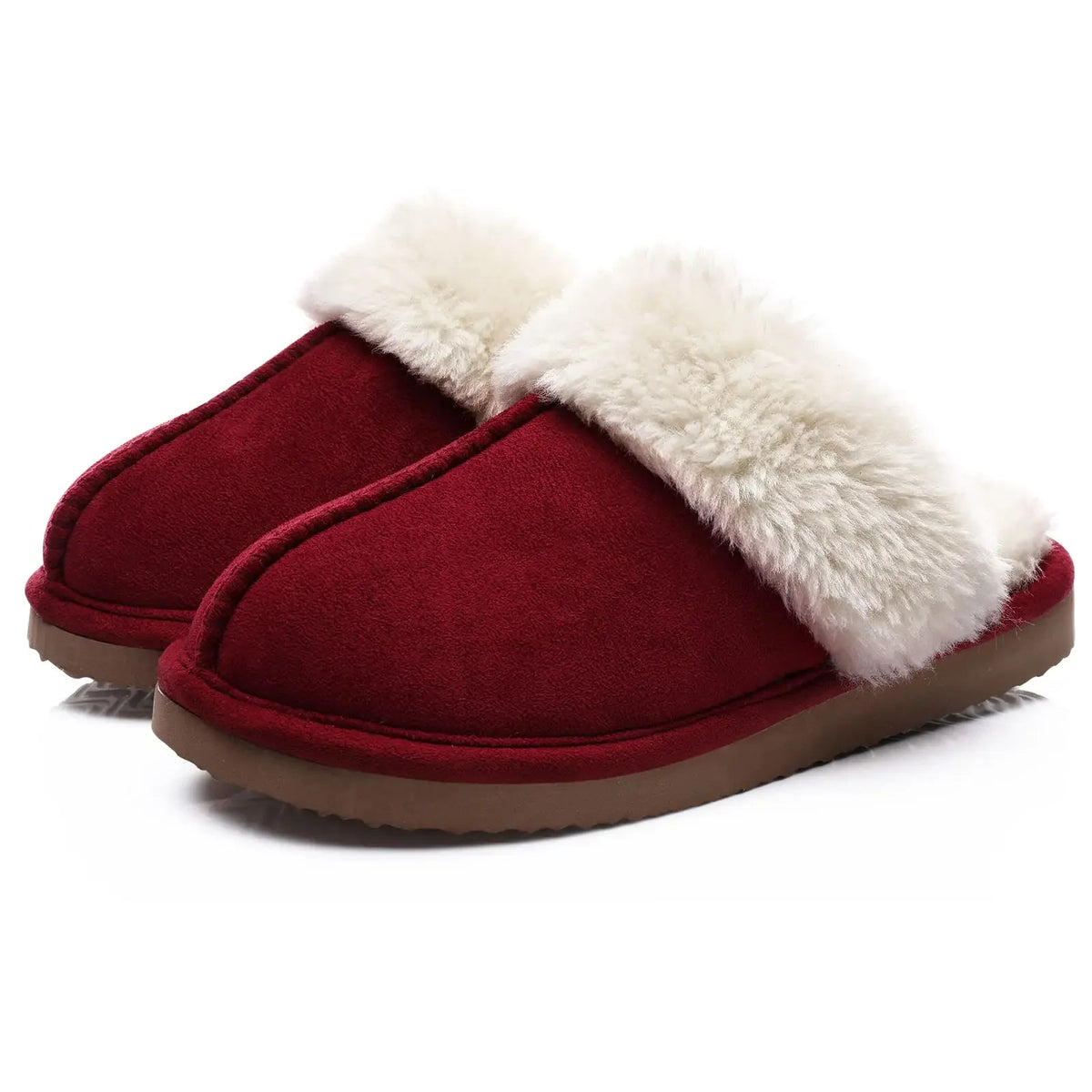 Winter Men Plush Slippers Fuzzy Soft Fluffy Men Slippers Fashion Men Slippers Indoor Warm Furry Fur House Flat Shoes