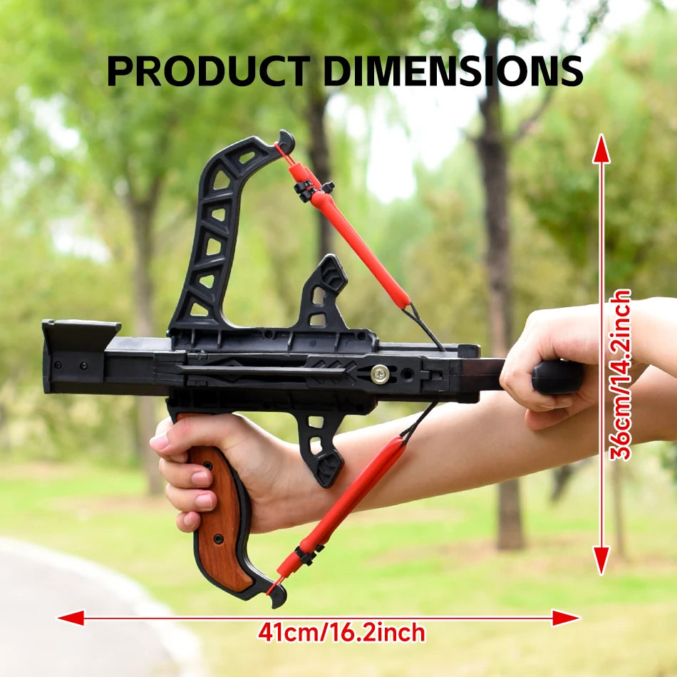 7-shot Archery and Steel Ball Dual-purpose Bow Elastic Shooting Compound Bow Outdoor Hunting Shooting Practice Package
