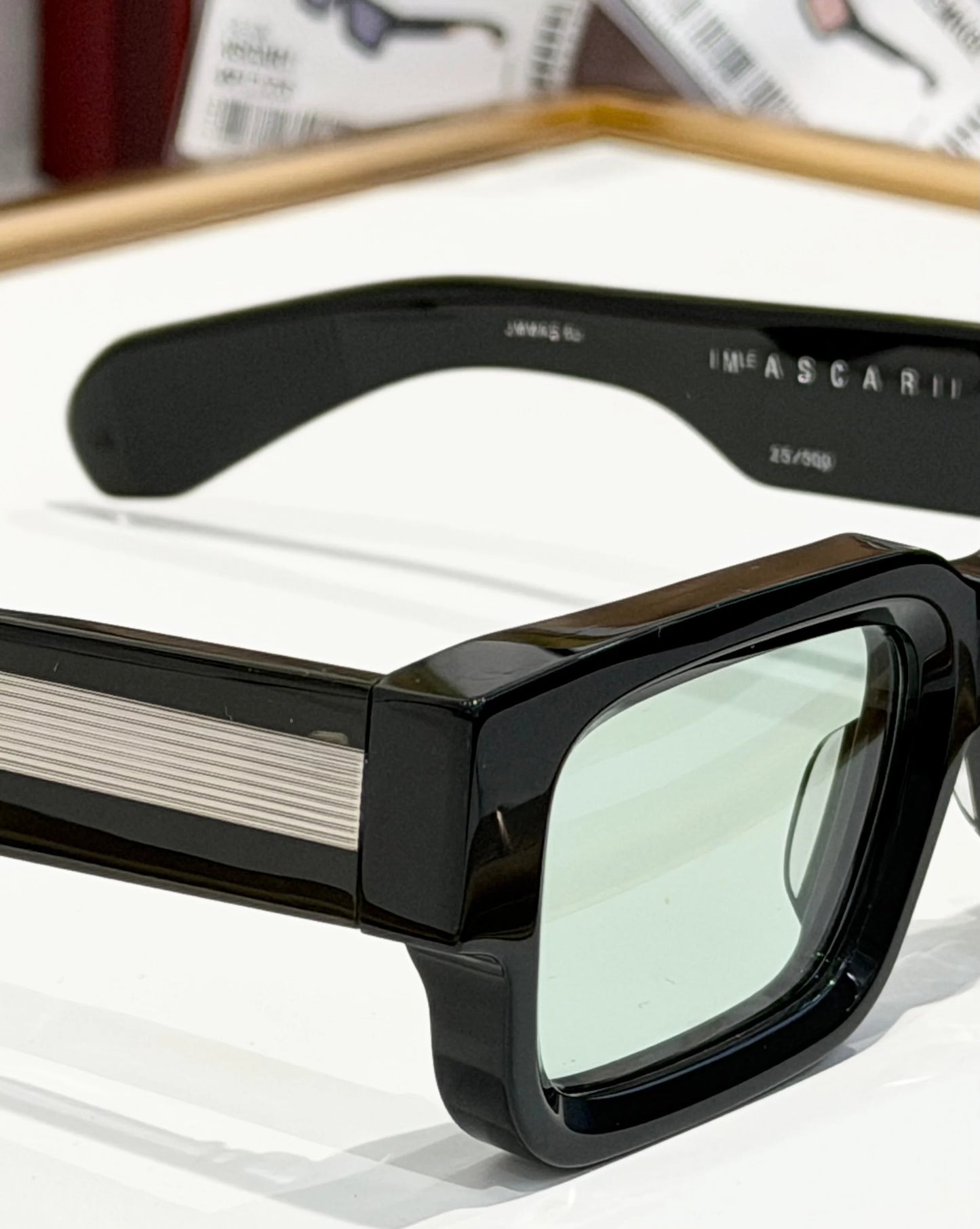 JMM ASCARI Classic Bestseller 10mm Thick Acetate Luxury Brand Handmade High Quality Sunglasses UV400 Outdoor Eyewear for Men and