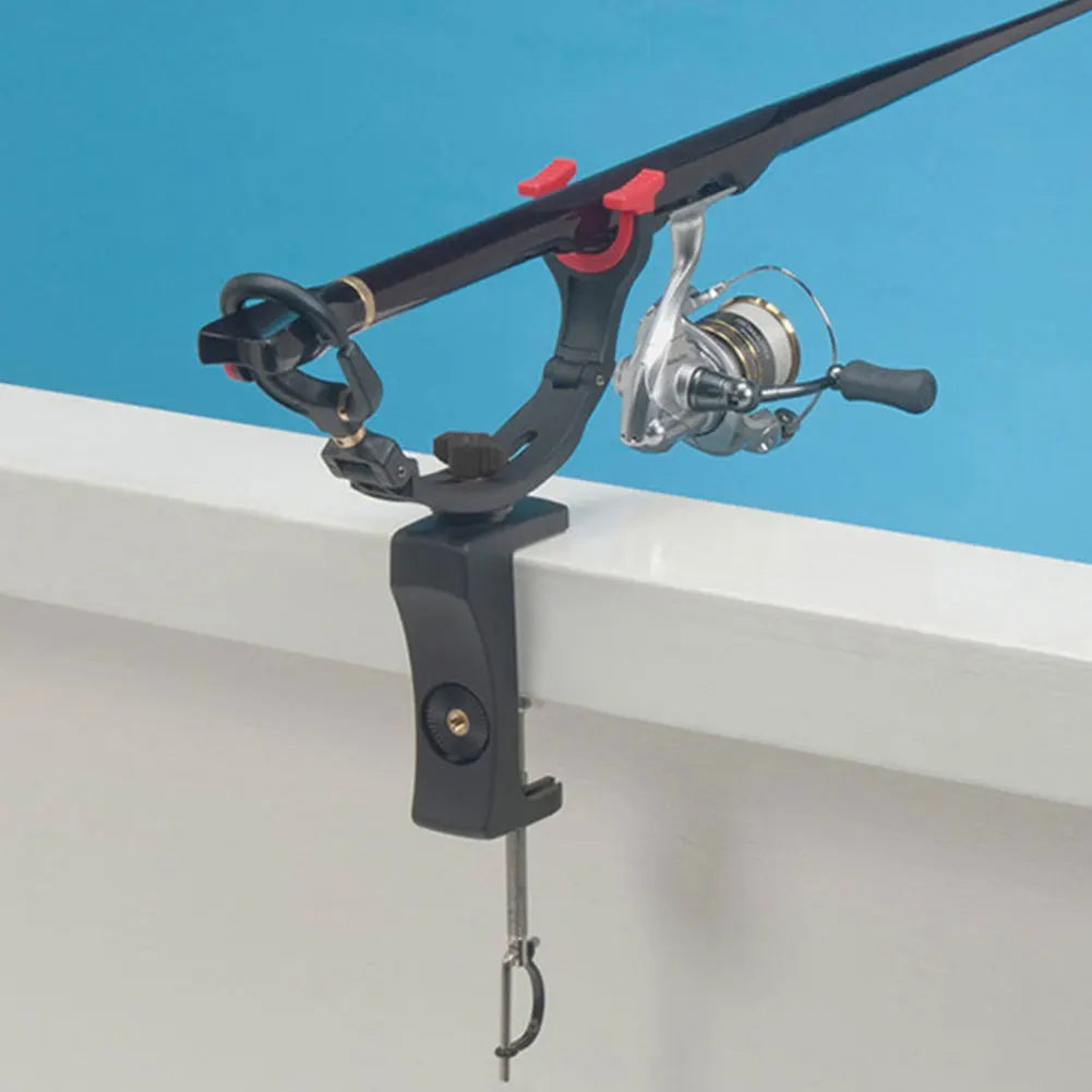 Fishing Rod Pole Stand Bracket Adjustable Boat Rod Bracket for Boats Spinning and Baitcasting Reel