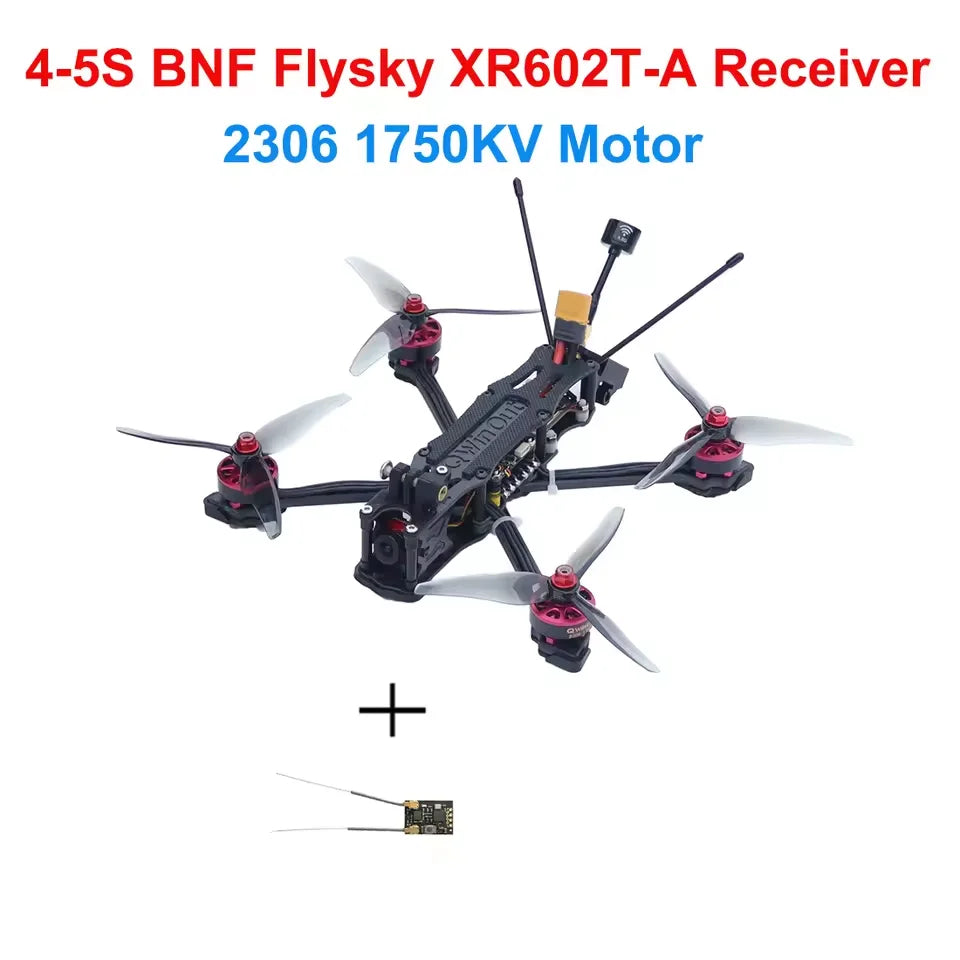 RTF XY-5 220mm FPV Racing Drone 3-4S with RS2205 2300KV Motor F4 V2 Flight Control Micro Camera 51466 Propeller Quadcopter