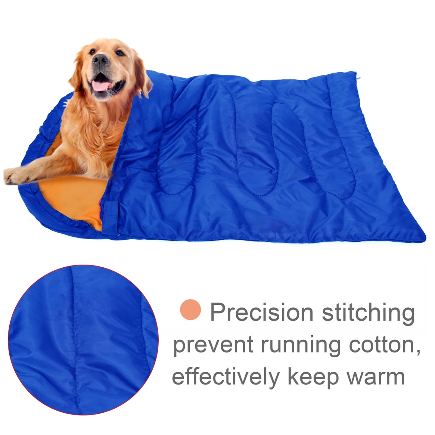 Waterproof Durable Thick Dog Sleeping Bag Pet Bed Outdoor Warm Dog House Mat Portable Design  High-quality Material