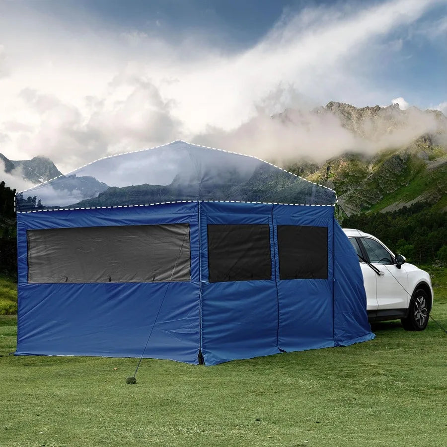 5pcs Sidewalls for 10X10 Commercial Instant Canopy Tent Converts Canopies into Tent for Camping with Removable SUV Tailgate Can
