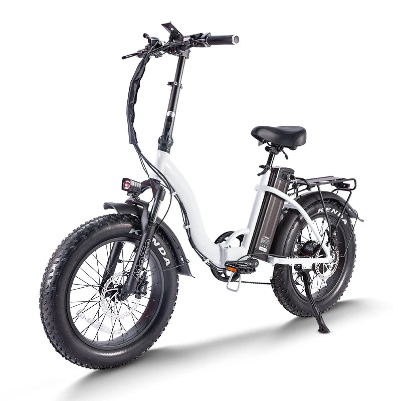 Foldable Ebike for adults 1400W Peak moto 48V 15AH Li-ion Battery E bike,20 Inch Fat tire,Folding Ebike for Commuter Man Woman