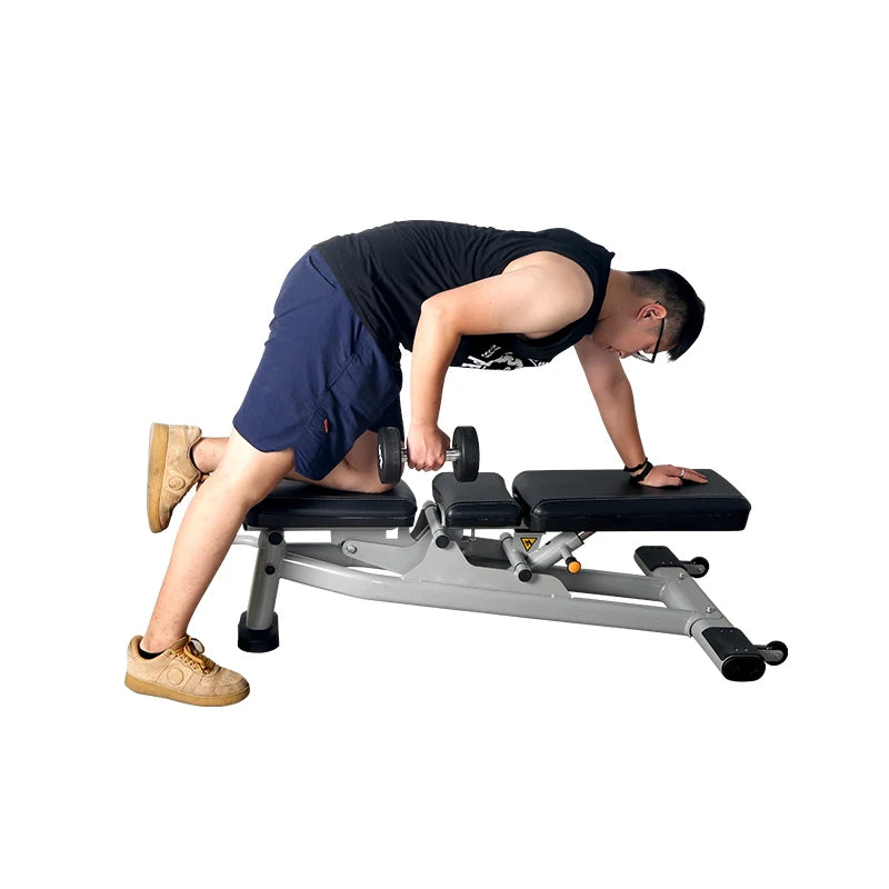 XOYOOU  Ajustable Gym Home Steel Dumbbell Workout Bench Gym Equipment Adjustable Fitness  Incline Bench for Strength Training