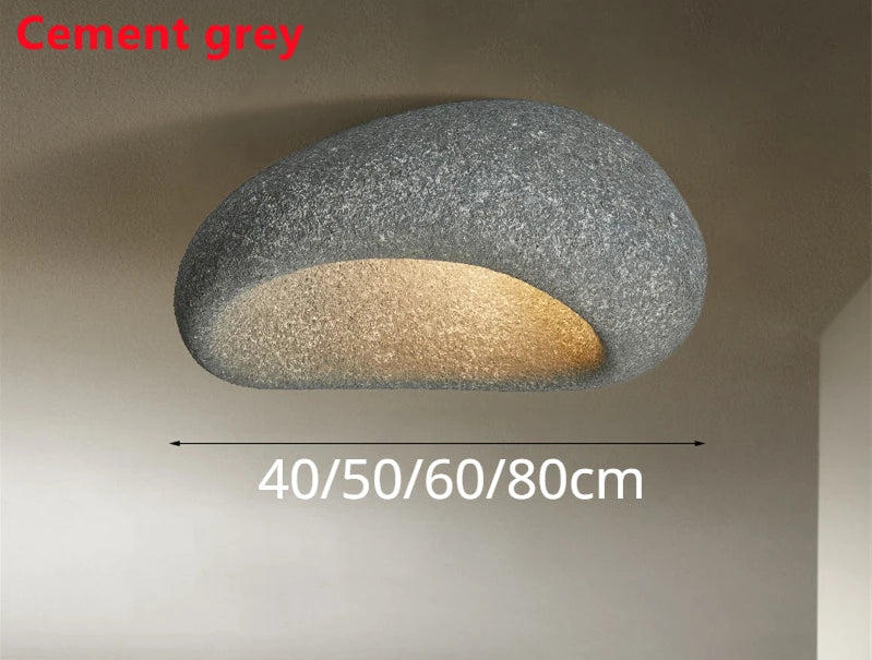 Nordic Minimalist Wabi Sabi Wind Ceiling Light Hanging Lamp Living Room Restaurant Caf É Home Decoration Bedroom Lighting