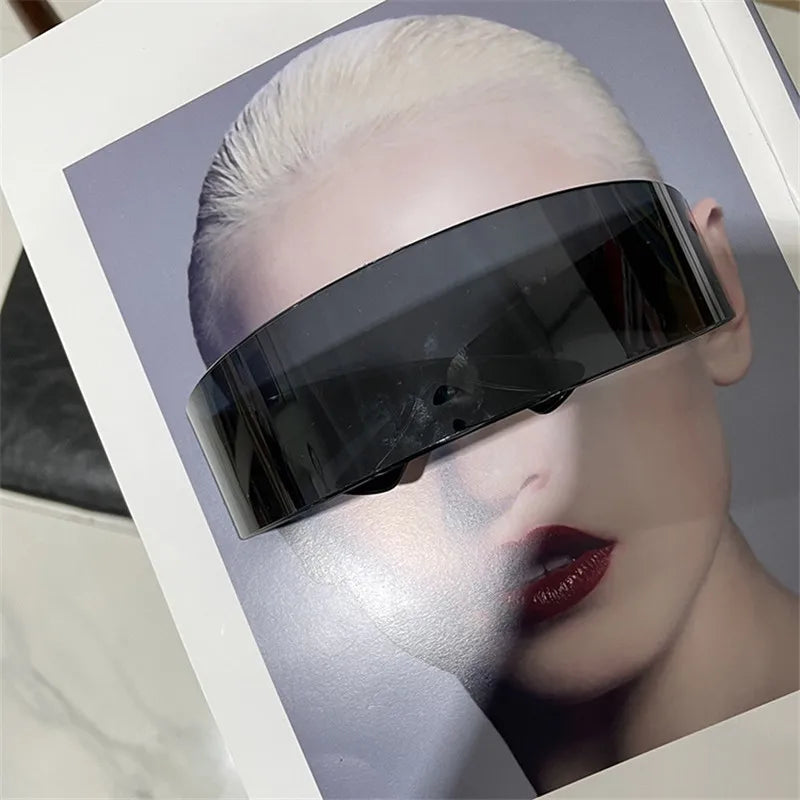 Cyberpunk Sunglasses 2022 Colorful Fashion Goggles Punk Style Festival Eyewear Brand Design UV400 Shades for Men Women